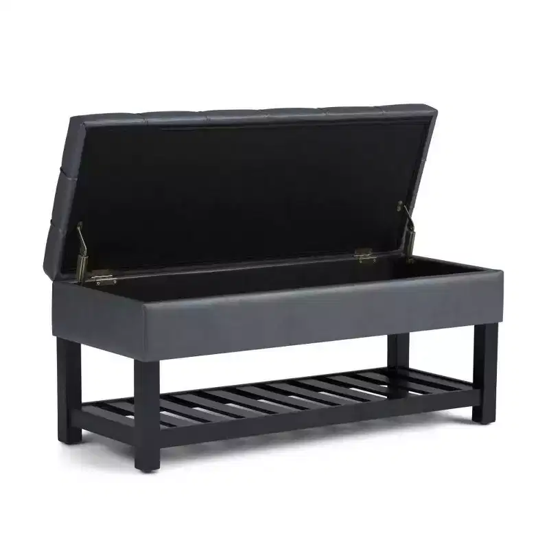 44 Wyatt Storage Ottoman Bench - WyndenHall