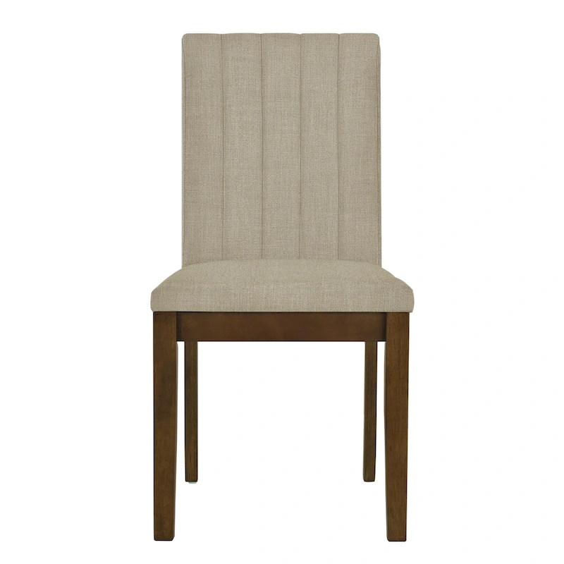 510 Design Everly Upholstered Channel-back Dining Chair Set of 2