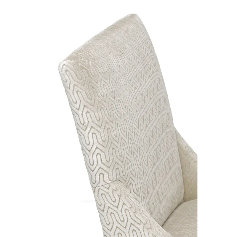 Marie Transitional Slope Arm Dining Room Chair