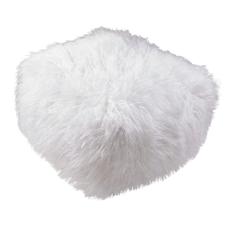 Snug Haven Faux Fur Pouf