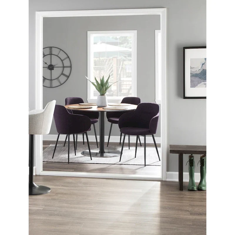 Industrial-Style Upholstered Chair