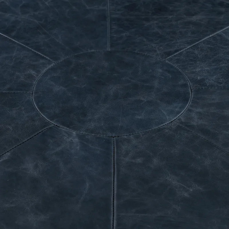 Poly & Bark Gio Ottoman - Full Grain Genuine Italian Leather