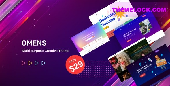 Omens v1.0.8 - Multipurpose Creative WordPress Theme