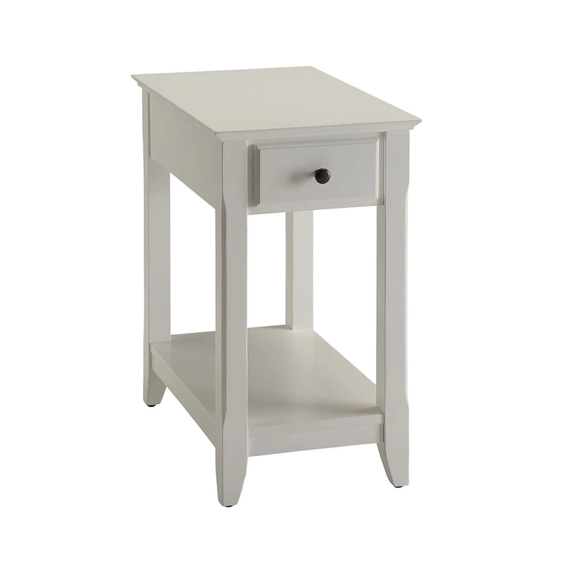 Wooden Side Table with 1 Drawer