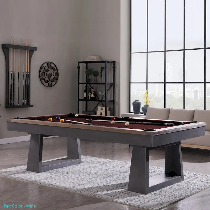 HESTON 8ft Billiard Slate Pool Table