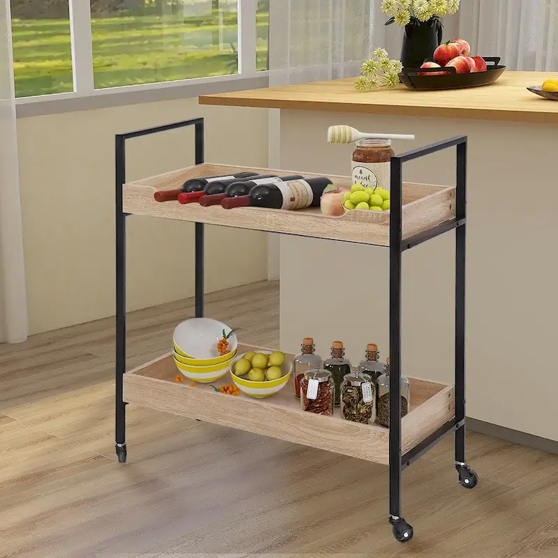 36.6 Height Bar Cart