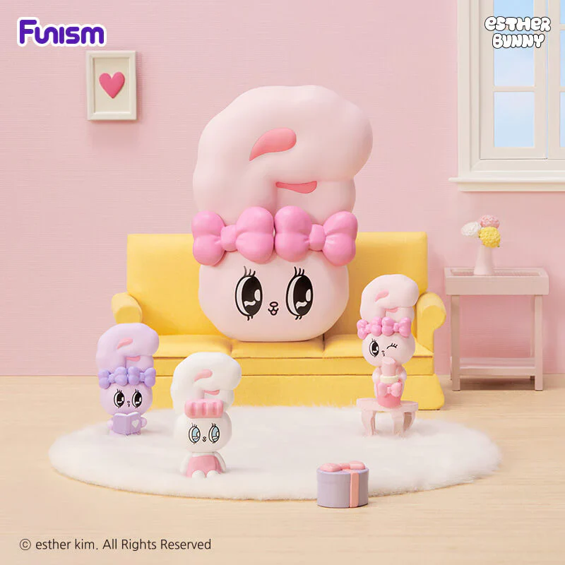 Funism Esther Bunny Little Vlog Series Bunny Face- Blind Box Figurines