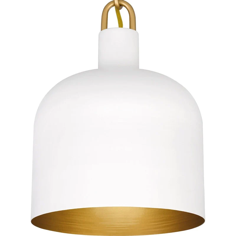 Raquel 1-Light Matte White Mini Pendant Light