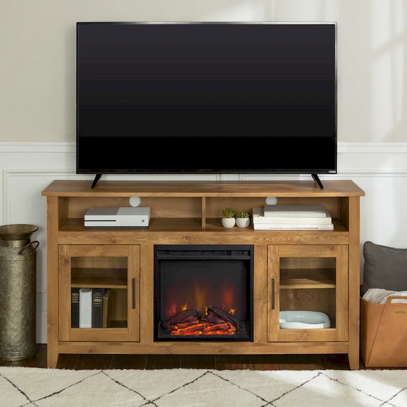 Middlebrook 58-inch 2-Door Highboy Fireplace TV Stand