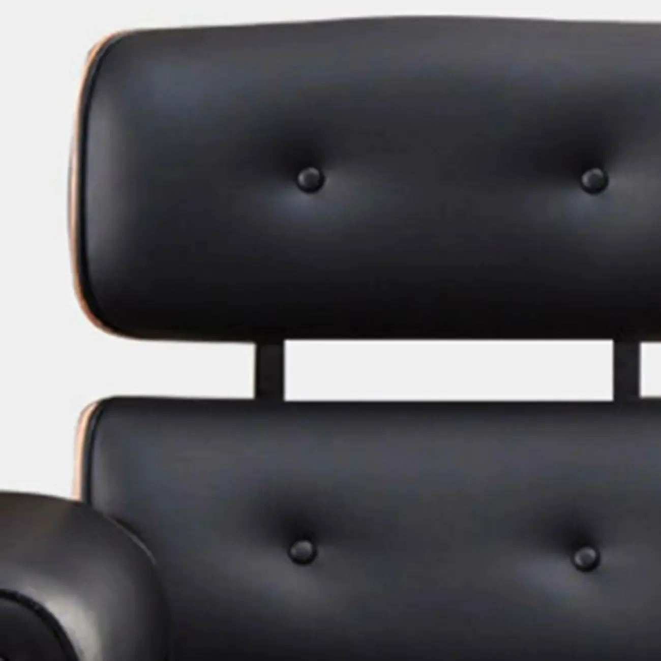 Mid-Century Modern Ergonomic Office Chair Genuine Leather