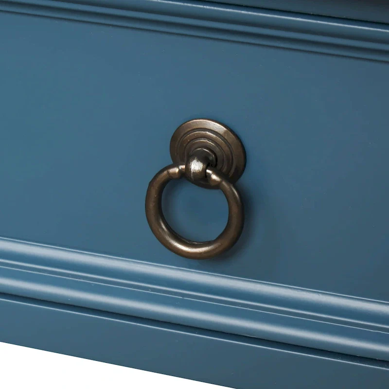 Modern Sofa Table with Drawers