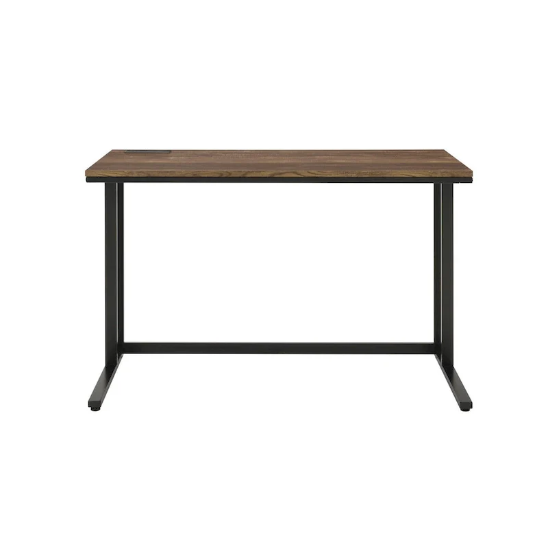 47 Brown and Black Writing Desk