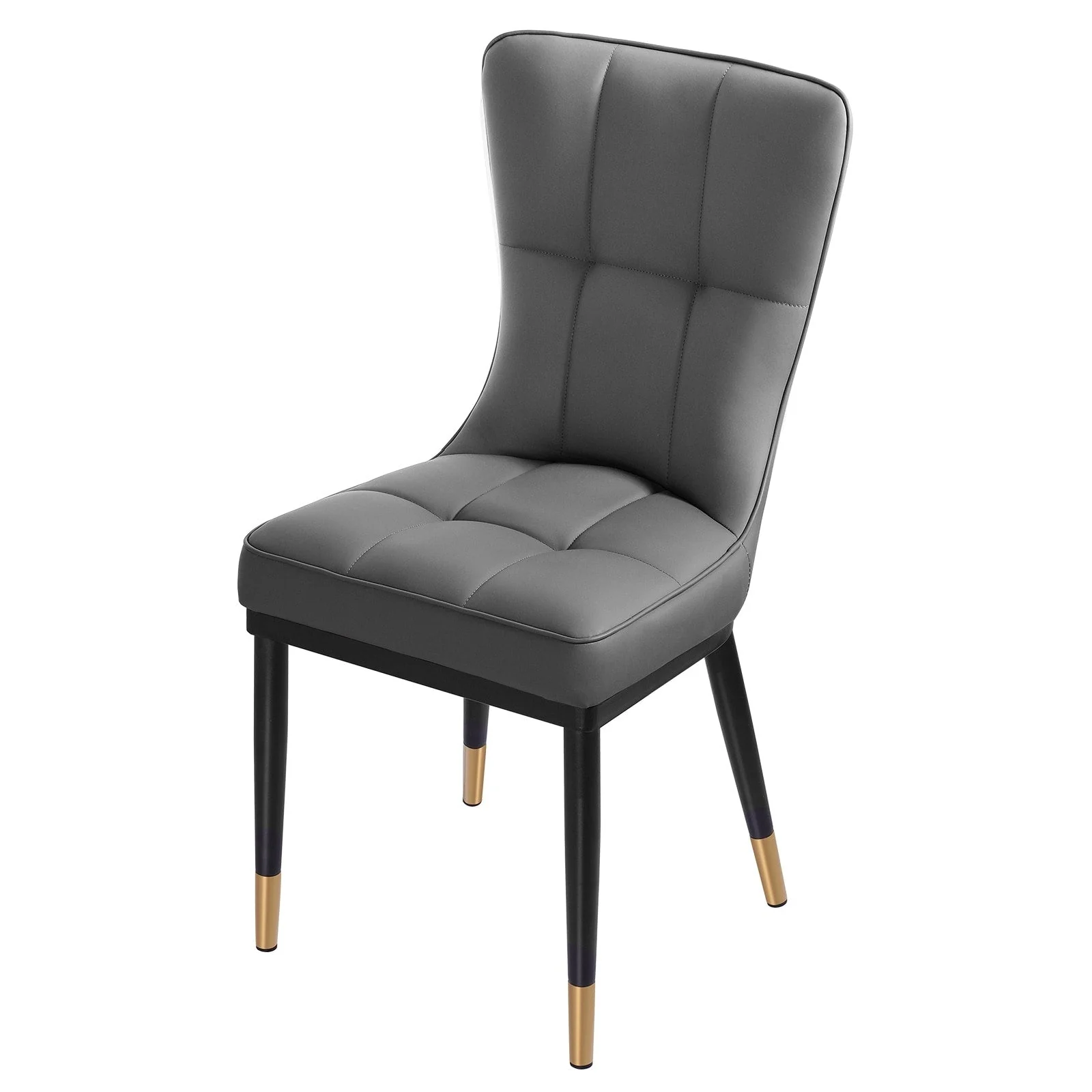 Faux Leather Upholstered Dining Chairs Set of 2/4