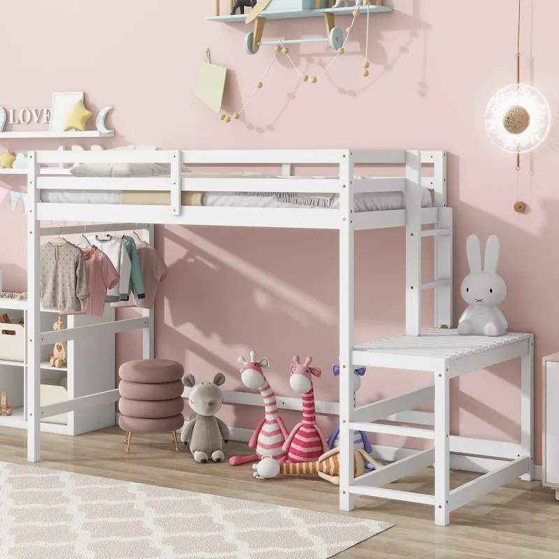 Twin High Loft Bed