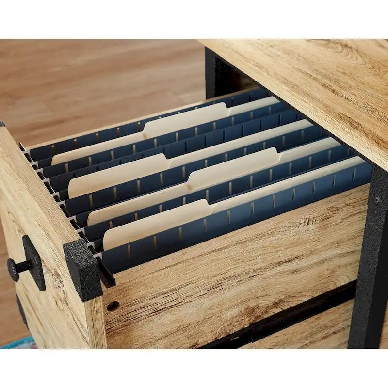 Steel River Double Ped Desk