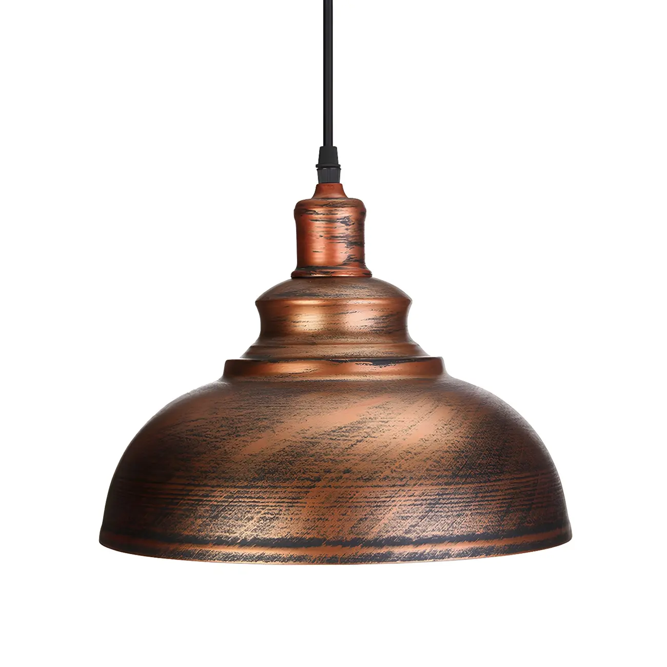 HomeyFad Industrial Warehouse Style Metal Hanging Kitchen Pendant Light