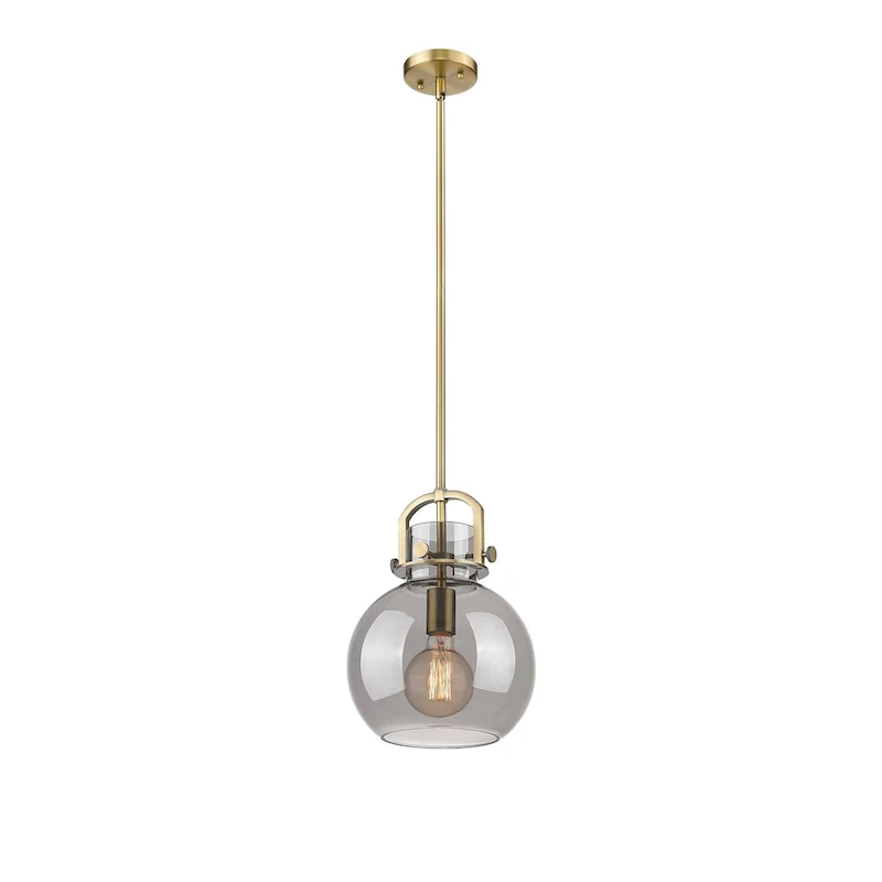 Innovations Lighting Newton Sphere - 1 Light 10  Stem Hung Pendant