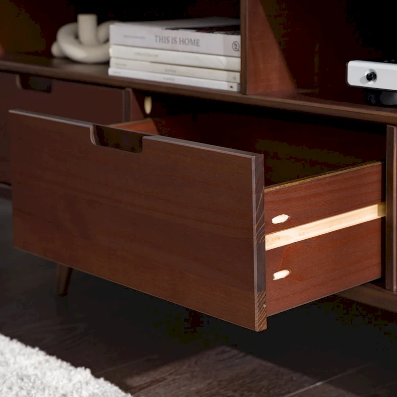 Middlebrook Alby 58-inch Mid-Century Solid Wood TV Stand