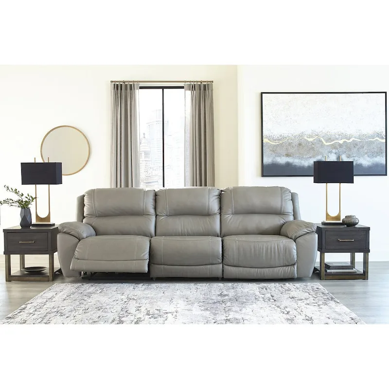 Signature Design by Ashley Dunleith 3-Piece Power Reclining Sectional Sofa
