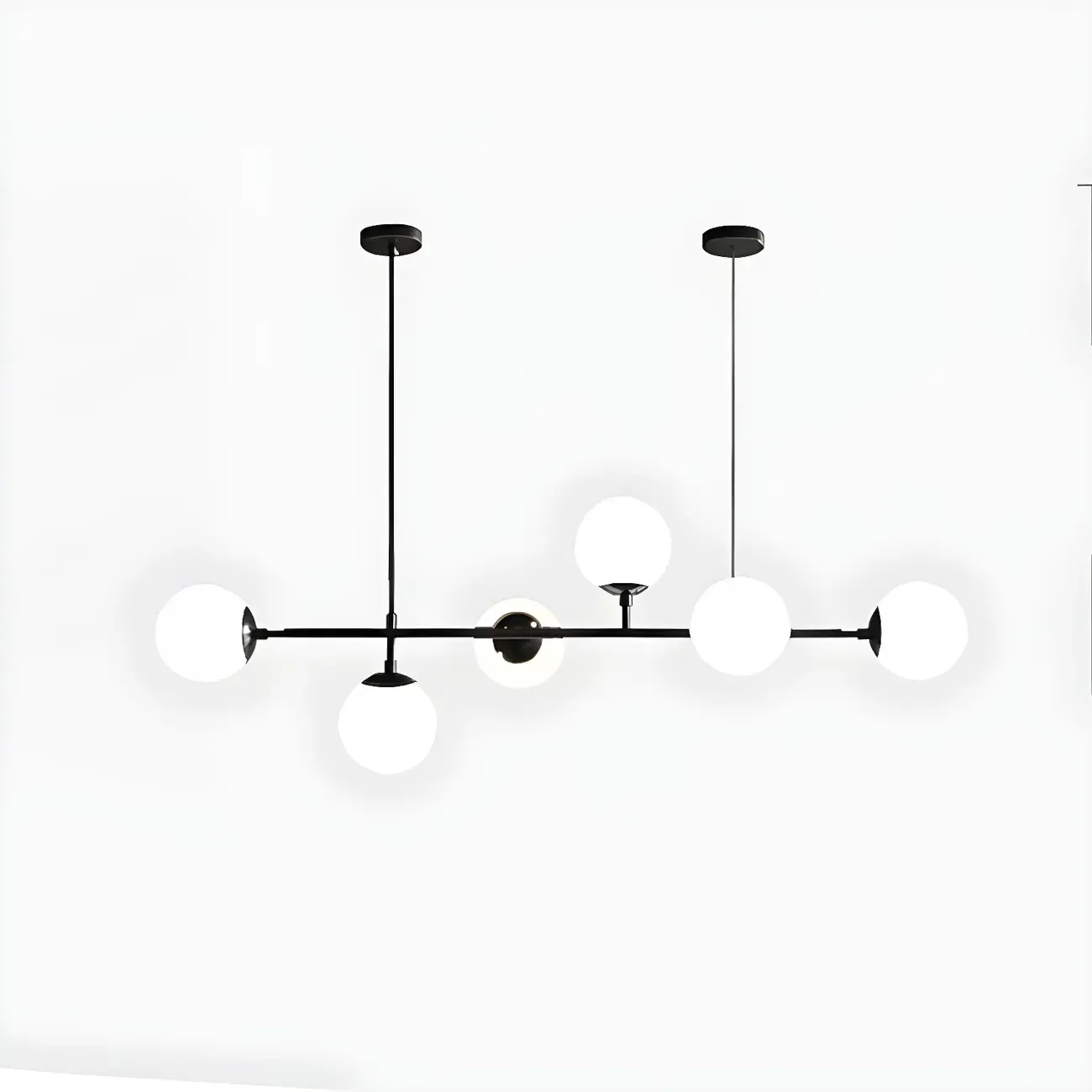 Dining Area Sputnik Glass Globe Pendant Light