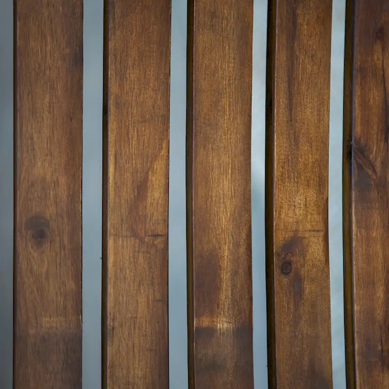 Middlebrook Elephant Point Acacia Wood Chevron Coffee Table