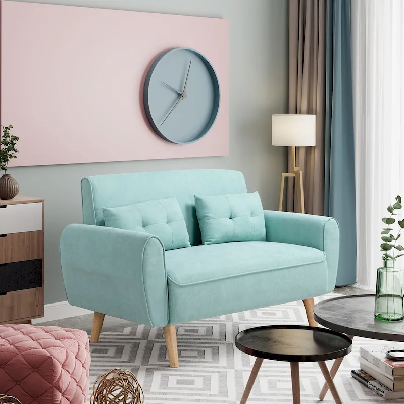 Futzca 47 Modern Loveseat Sofa