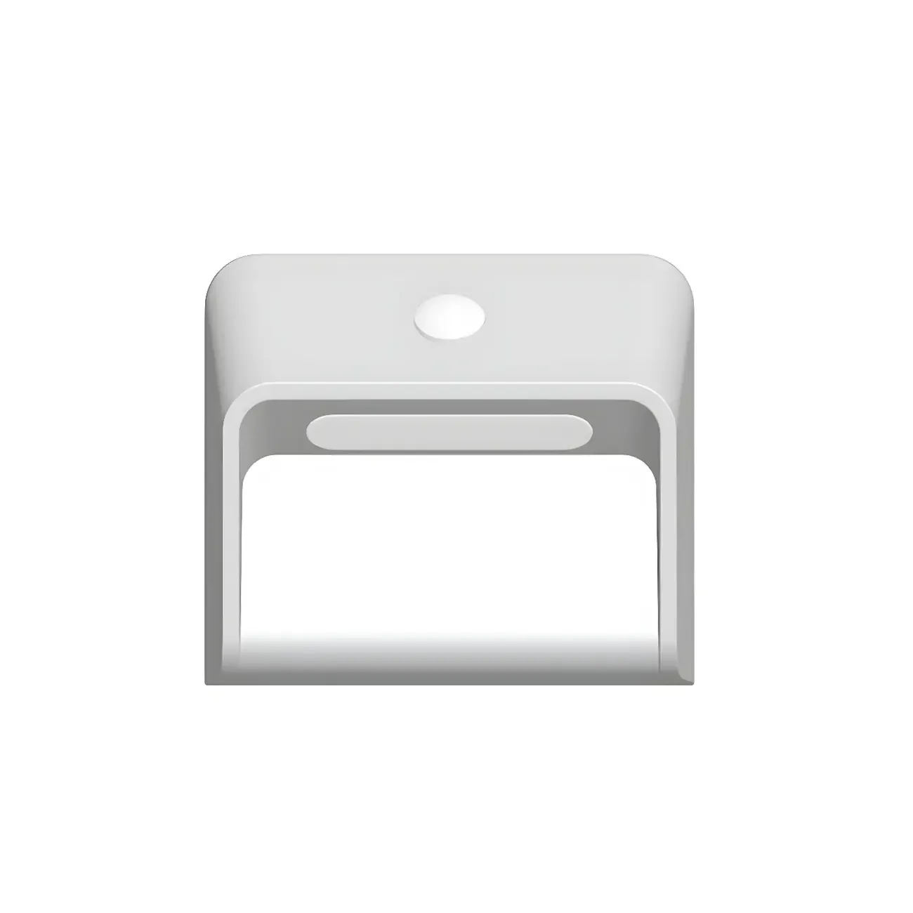 Modern Plastic White Rechargeable Wall Sconce