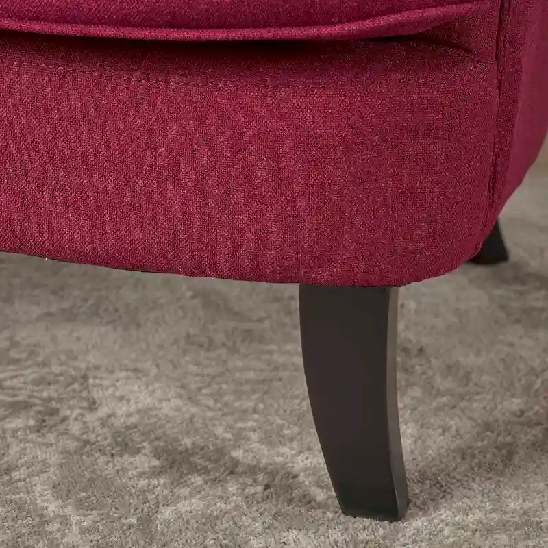 Anikki Tufted Fabric Club Chair by Christopher Knight Home