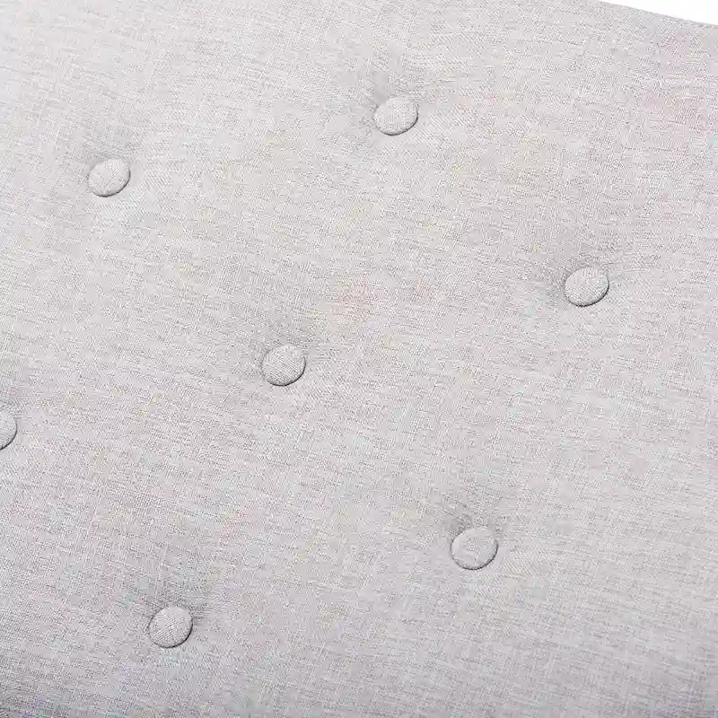 Carson Carrington Hjeltevad Mid-century Fabric Bench