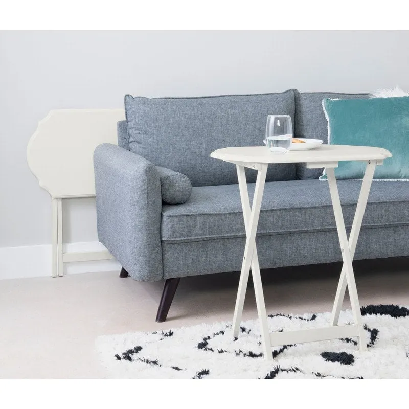 Hedda Folding Snack Tray (Set of 2)