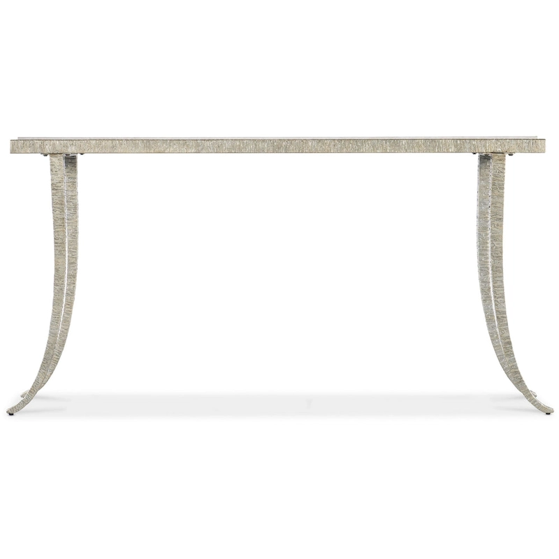Hooker Furniture 628-85669-00 Sabre 14 Wide Marble Top Metal Console