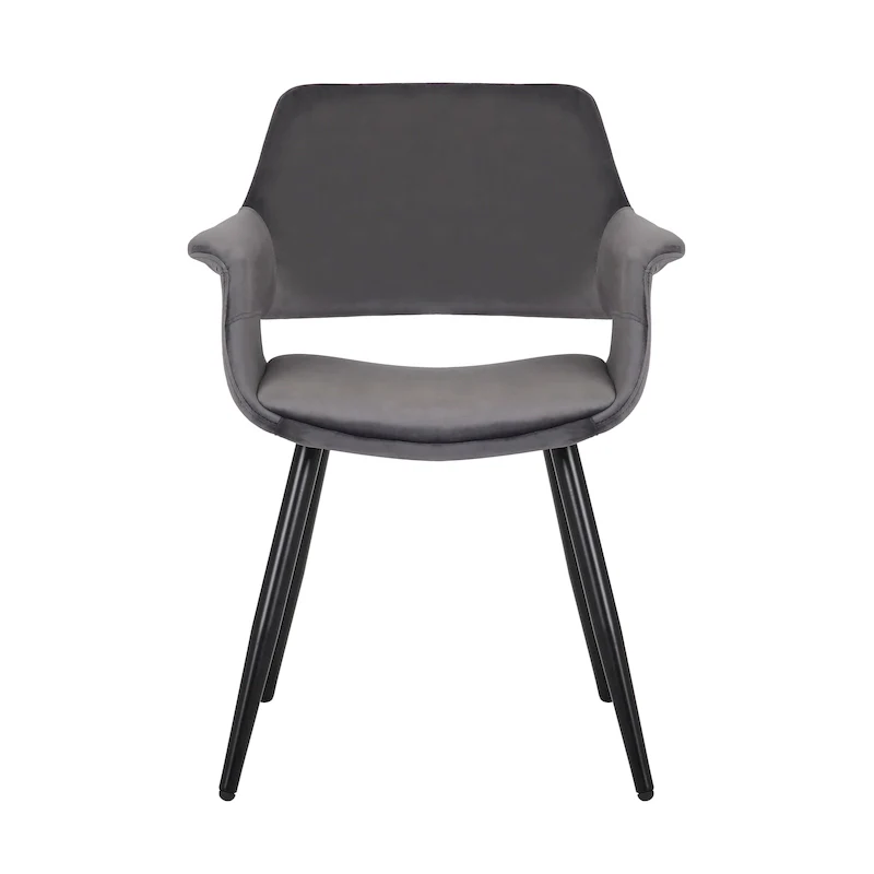 Velvet Mid-century Dining Chair