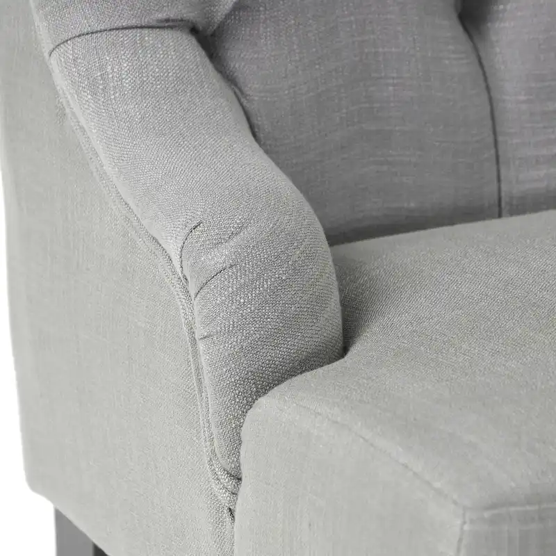 Nicole Polyester Blend Fabric Settee by Christopher Knight Home - 29.25L x 43.75W x 30.50H