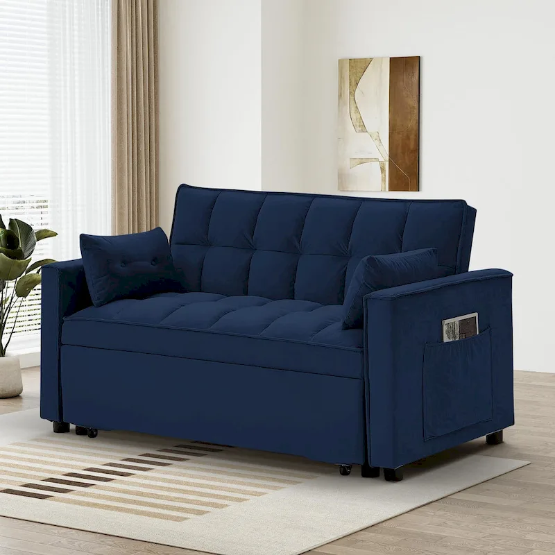 Ouyessir 3 in 1 Multi-Functional Convertible Sleeper Sofa Bed