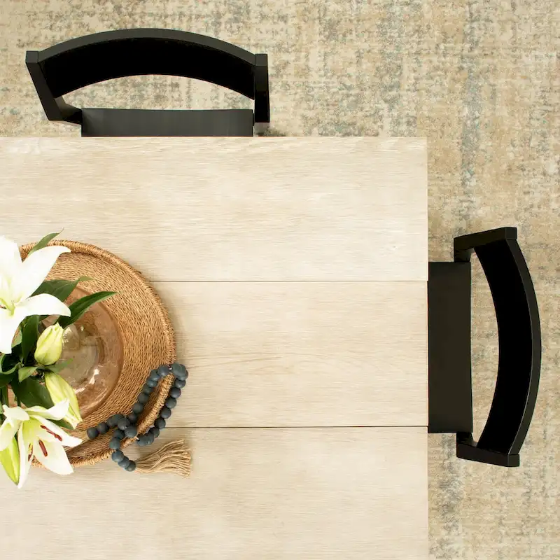 Plank and Beam Modern Solid Wood Dining Chair - Set of 2