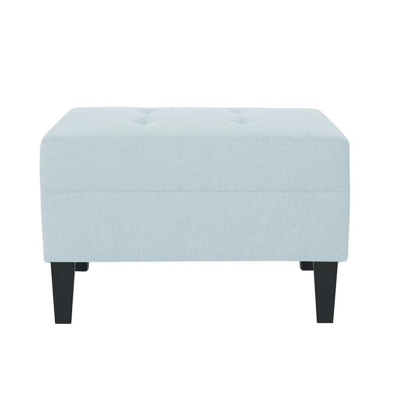 Tiernan Tufted Fabric Ottoman by Christopher Knight Home