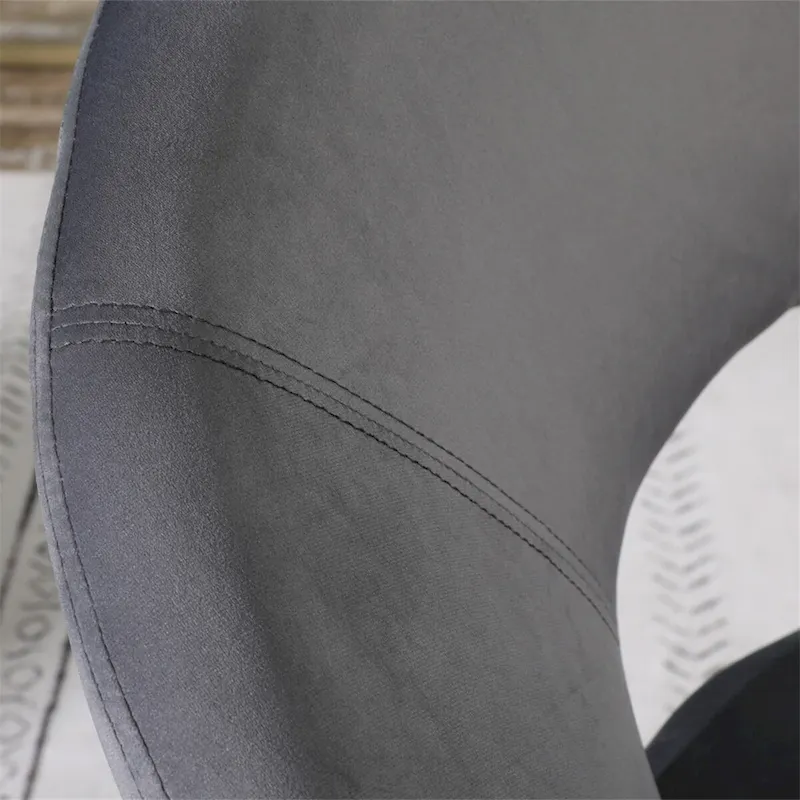 Silky Velvet Upholstered Accent Chair with Gold Tone Finished Base