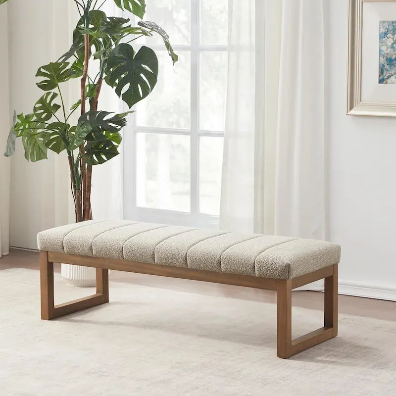 45  Entryway Upholstered Bench Shoe Rack Bench