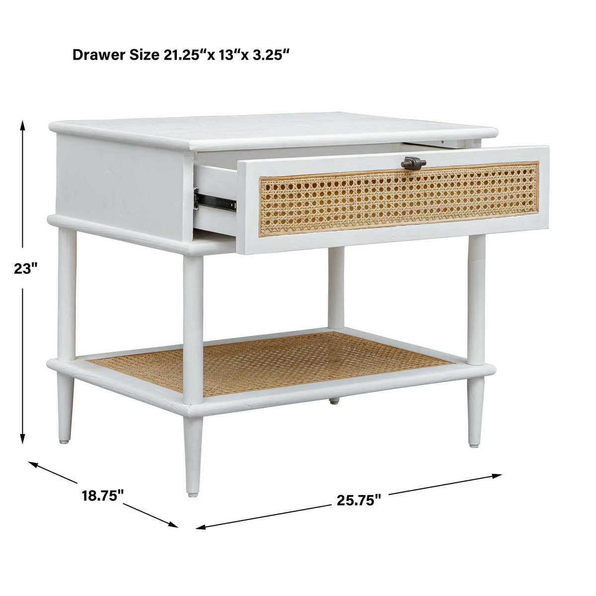 Coast Side Table, White