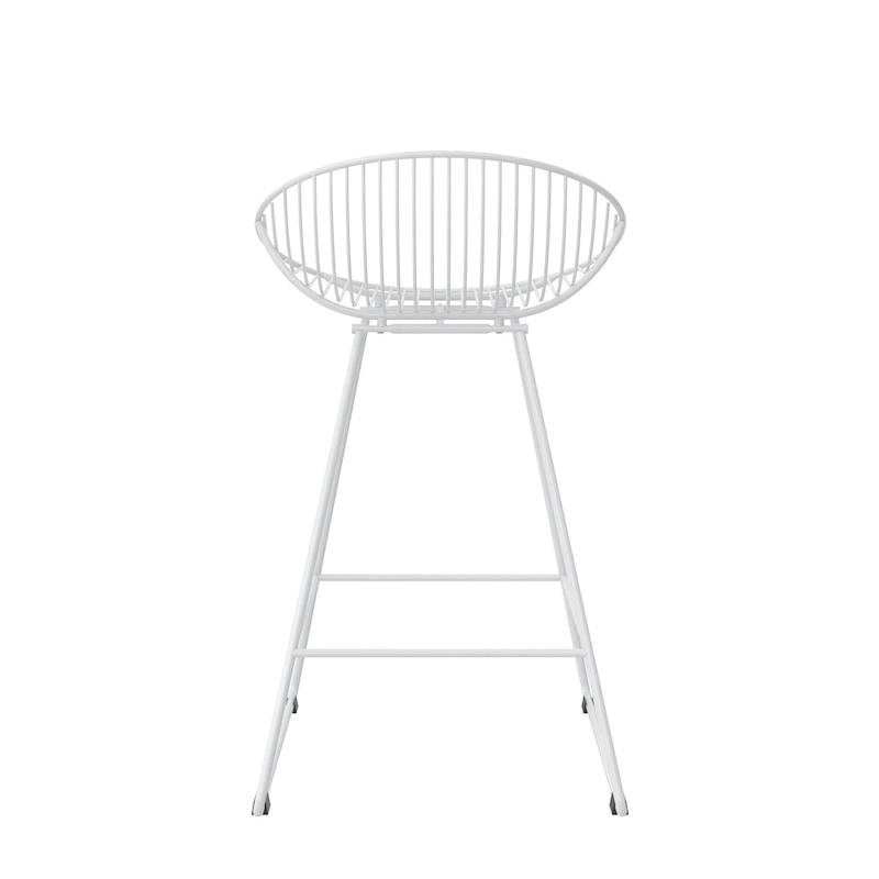 CosmoLiving by Cosmopolitan Ellis 24  Metal Counter Height Bar Stool