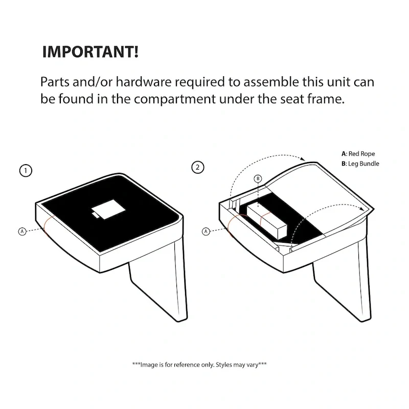 Counter Stool with 360-Degree Swivel Seat