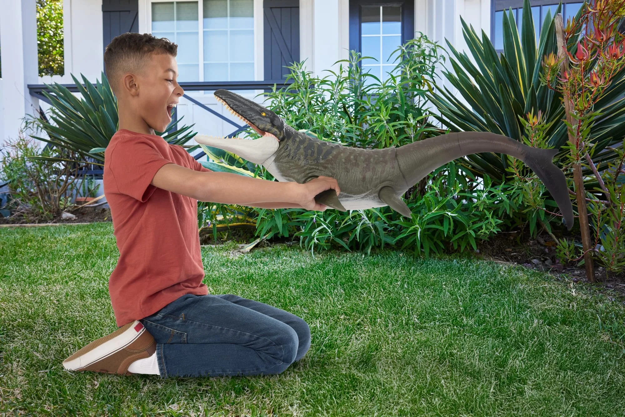 Jurassic World-Figurine Articulée Mosasaurus-Dinosaure