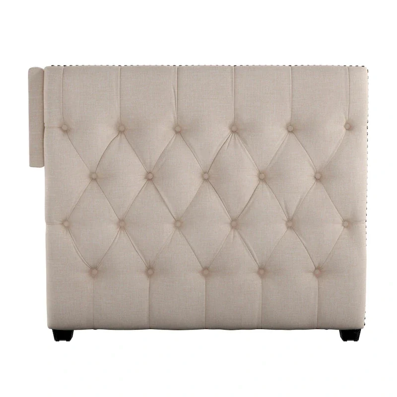 Knightsbridge Twin Tufted Nailhead Daybed by iNSPIRE Q Artisan