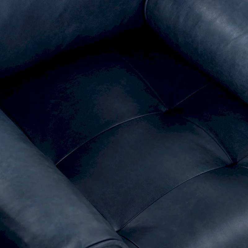 Poly and Bark Napa Lounge Chair - Genuine Italian Leather