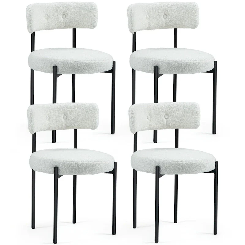 AVAWING Dining Chairs Mid-Century Modern Kitchen Chairs Set of 4