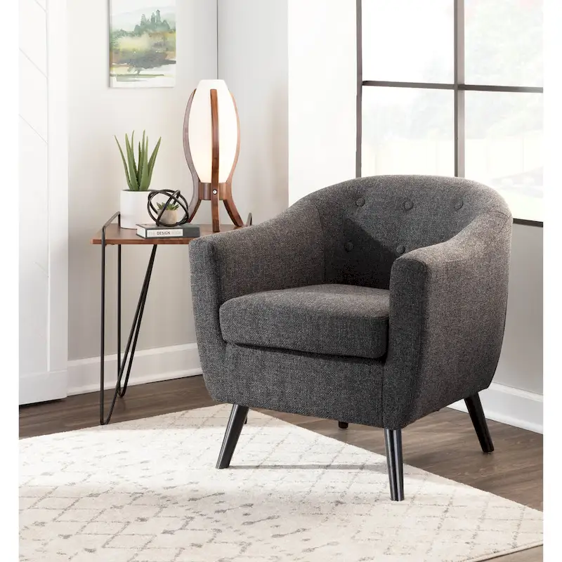 Carson Carrington Lieksa Mid-century Modern Accent Chair