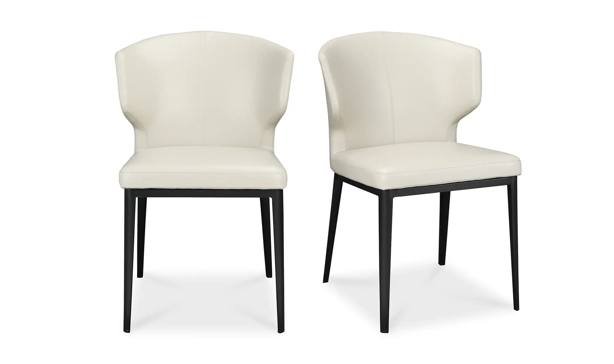 Delaney Dining Chair Beige - Set Of Two