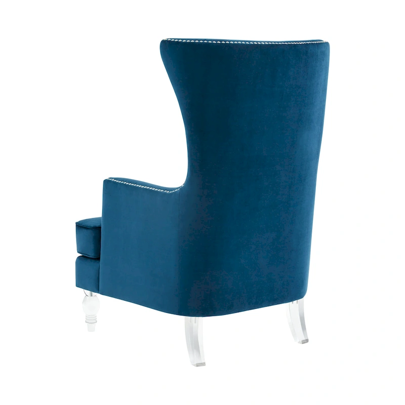 SAFAVIEH Couture Cath Modern Wingback Chair - 29Wx32Dx45H