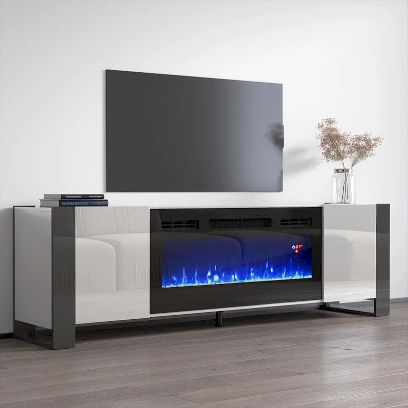 Woody BL-EF Electric Fireplace 77