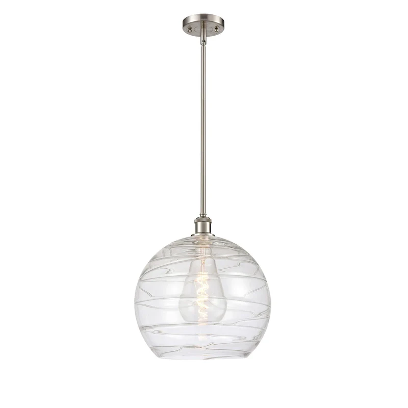 Innovations Lighting Athens Deco Swirl 1 Light 14  Pendant